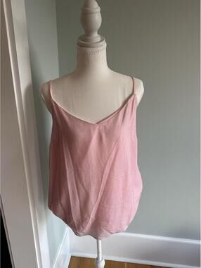 Lilly Pulitzer NWT Paradise Tint Pink Velvet Dusk Top L